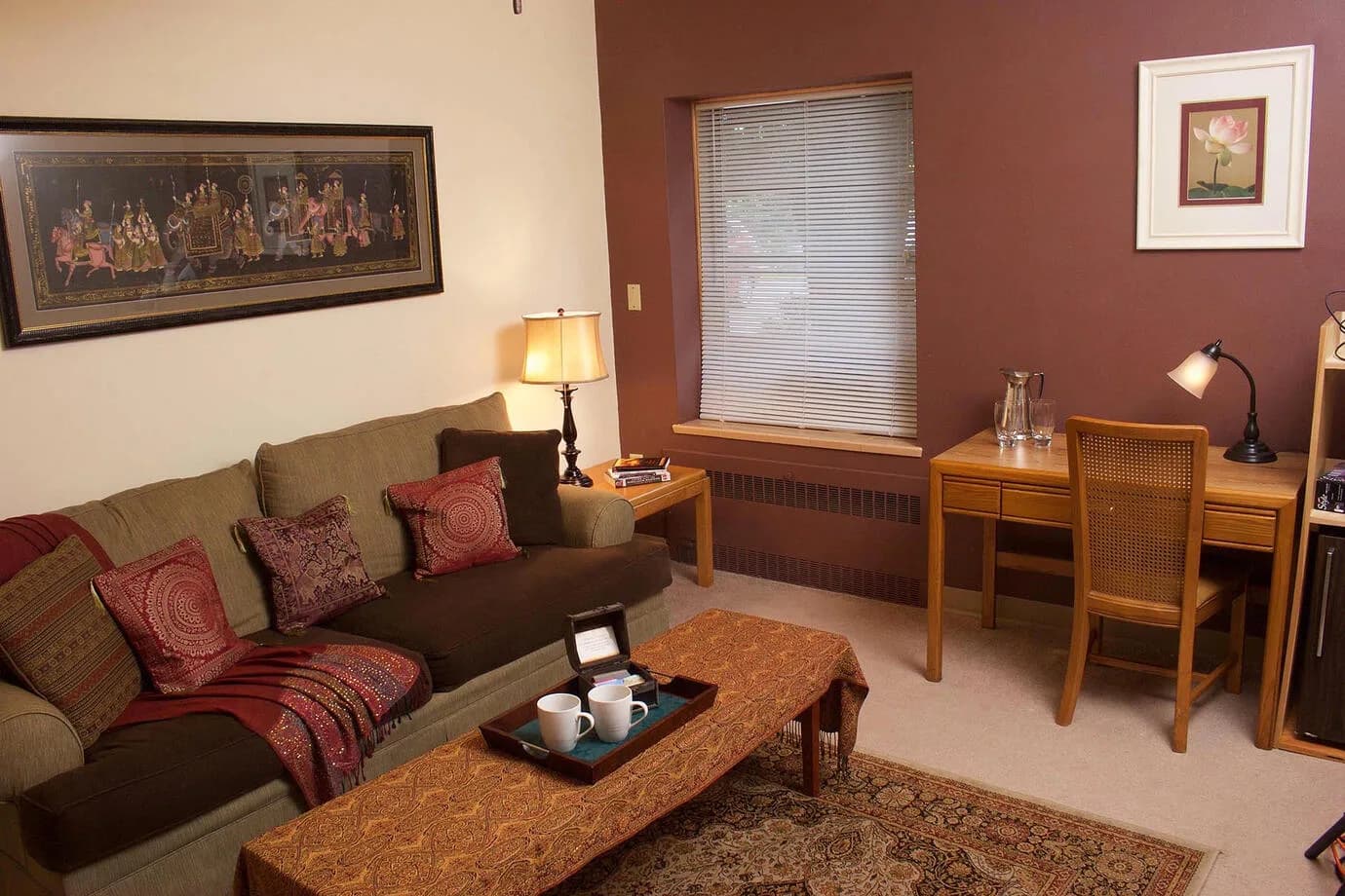 Deluxe Suite at the Himalayan Institute